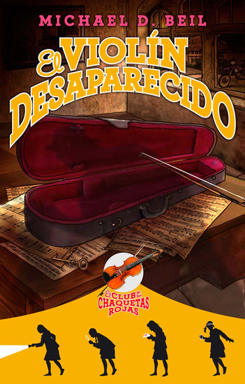 El violín desaparecido - El club de las chaquetas rojas Vol 2 - cover
