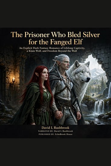The Prisoner Who Bled Silver for the Fanged Elf - An Explicit Dark Fantasy Romance of Lifelong Captivity a Klain Wolf and Freedom Beyond the Wall - cover