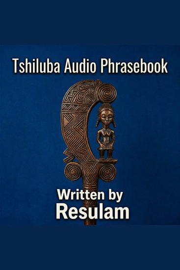 Tshiluba Audio Phrasebook - cover