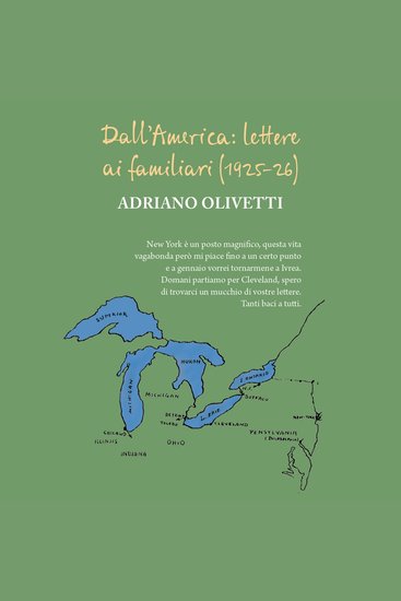 Dall'America: lettere ai familiari (1925-1926) - cover