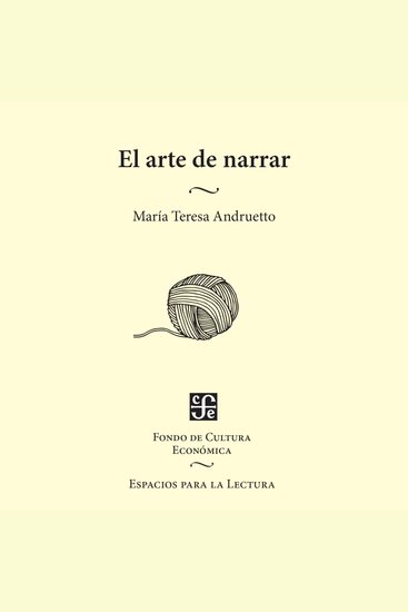 El arte de narrar - cover