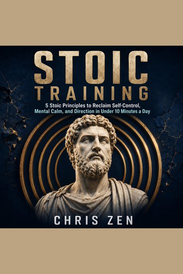 Stoic Training - 5 Stoic Principles to Reclaim Self-Control Mental Calm and Direction in Under 10 Minutes a Day - cover