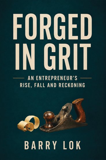 Forged in Grit - An Entrepreneur's Rise Fall and Reckoning - cover