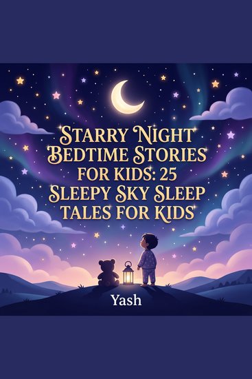 Starry Night Bedtime Stories for Kids: 25 Sleepy Sky Sleep Tales for Kids - cover