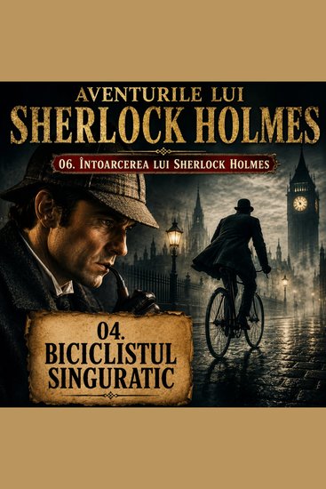 Aventurile lui Sherlock Holmes - 06 Intoarcerea lui Sherlock Holmes - 04 Biciclistul singuratic - cover