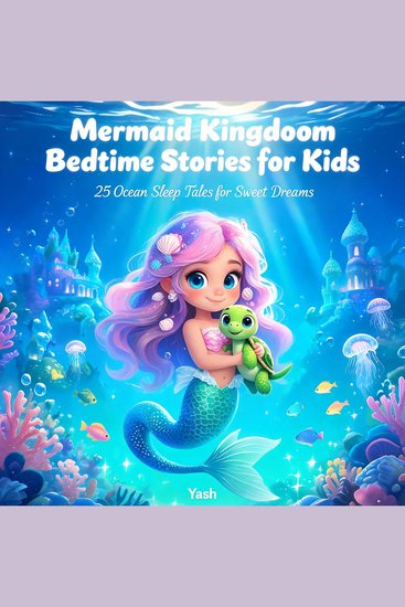 Mermaid Kingdom Bedtime Stories for Kids: 25 Ocean Sleep Tales for Sweet Dreams - cover