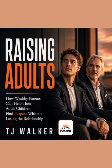 Raising Adults - How Wealthy Parents Can Help Their Children Find Purpose Without Losing the Relationship - cover