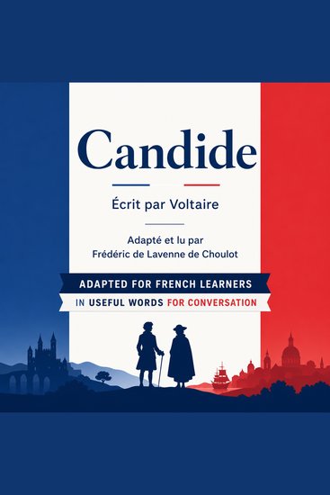 Candide - Adapted for French learners - In useful French words for conversation - French Intermediate - cover