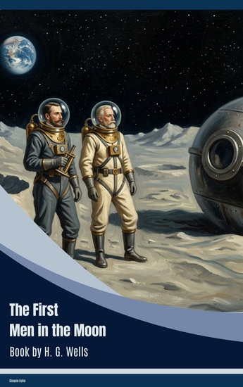The First Men in the Moon - cover