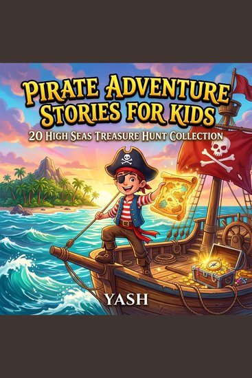 Pirate Adventure Stories for Kids: 20 High Seas Treasure Hunt Collection - cover