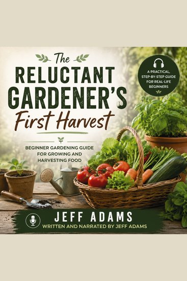 The Reluctant Gardener’s First Harvest - cover