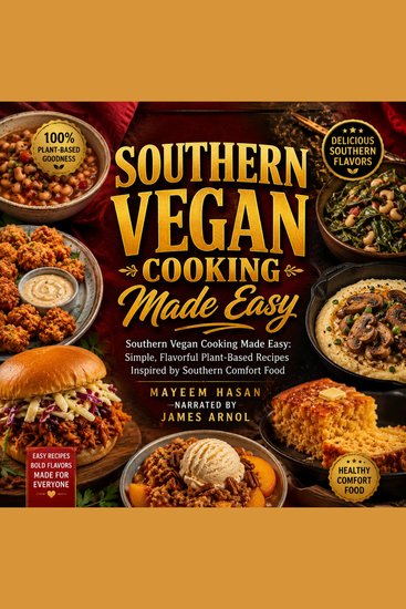 Southern Vegan Cooking Made Easy - Southern Vegan Cooking Made Easy: Simple Flavorful Plant-Based Recipes Inspired by Southern Comfort Food - cover