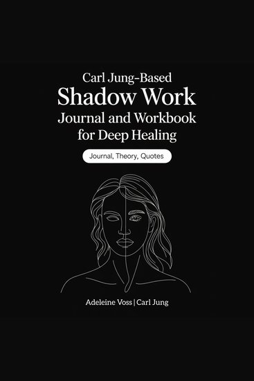 Carl Jung–Based Shadow Work Journal and Workbook for Deep Healing - Guided Prompts for Emotional Healing Trauma Recovery and Mindful Living - cover