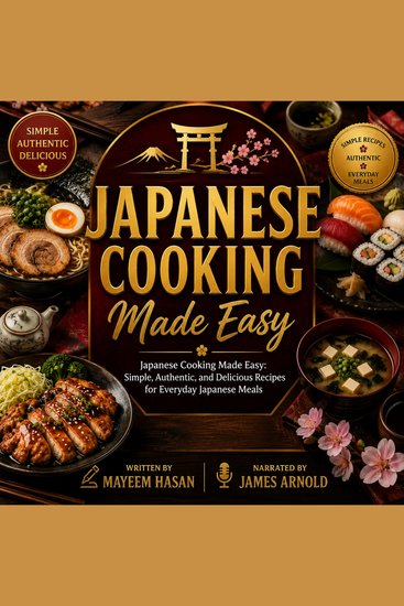 Japanese Cooking Made Easy - Japanese Cooking Made Easy: Simple Authentic and Delicious Recipes for Everyday Japanese Meals - cover