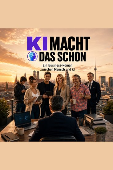 KI macht das schon! - Ein Business-Roman zwischen Mensch und KI - cover