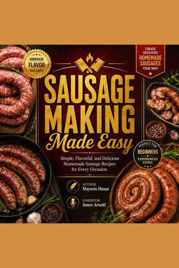 Sausage Making Made Easy - Simple Flavorful and Delicious Homemade Sausage Recipes for Every Occasion - cover
