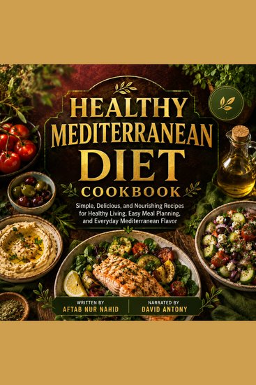 Healthy Mediterranean Diet Cookbook - Simple Delicious and Nourishing Recipes for Healthy Living Easy Meal Planning and Everyday Mediterranean Flavor - cover