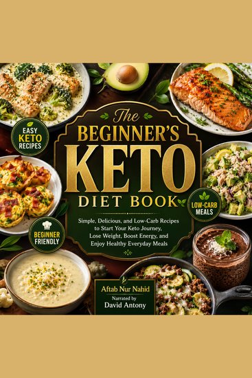The Beginner’s Keto Diet Book - Simple Delicious and Low-Carb Recipes to Start Your Keto Journey Lose Weight Boost Energy and Enjoy Healthy Everyday Meals - cover