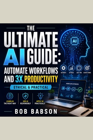 The Ultimate AI Guide - Automate Workflows and 3x Productivity Ethical & Practical - cover