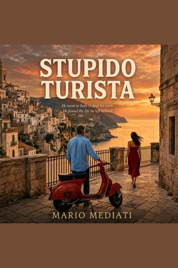 STUPIDO TURISTA - He went to Italy to find his roots He found the life he left behind - cover
