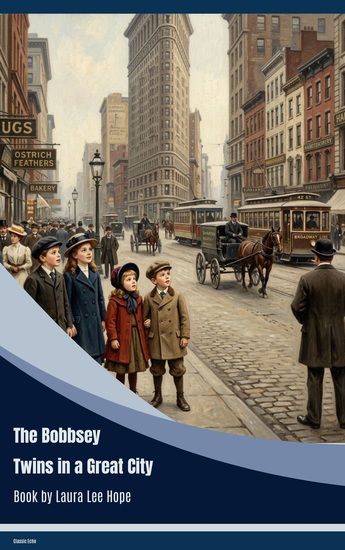 The Bobbsey Twins in a Great City - cover