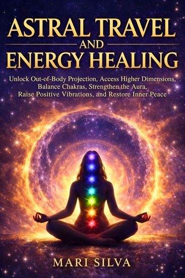 Astral Travel and Energy Healing - Unlock Out-of-Body Projection Access Higher Dimensions Balance Chakras Strengthen the Aura Raise Positive Vibrations and Restore Inner Peace - cover