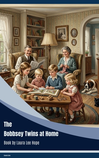 The Bobbsey Twins at Home - cover