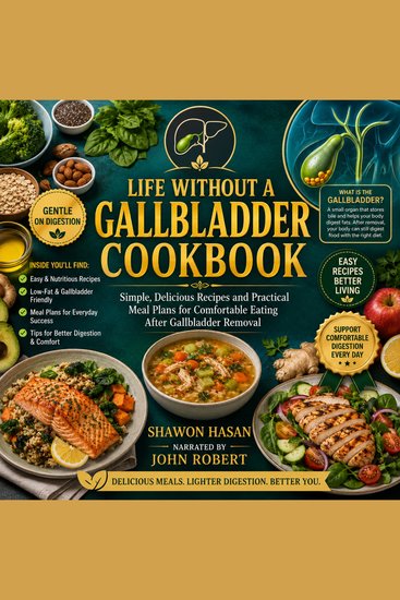 Life Without a Gallbladder Cookbook - Simple Delicious Recipes and Practical Meal Plans for Comfortable Eating After Gallbladder Removal - cover