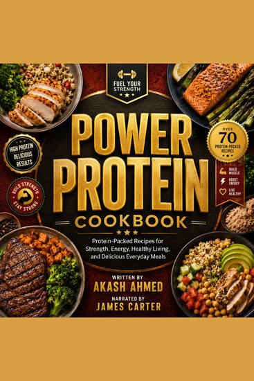 Power Protein Cookbook - Protein-Packed Recipes for Strength Energy Healthy Living and Delicious Everyday Meals - cover
