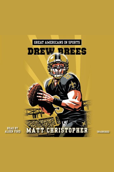Great Americans in Sports: Drew Brees - cover