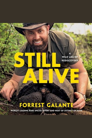 Still Alive - A Wild Life of Rediscovery - cover