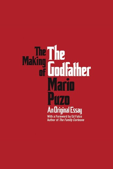 The Making of the Godfather - cover