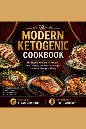 The Modern Ketogenic Cookbook - The Modern Ketogenic Cookbook: Easy Delicious and Low-Carb Recipes for Healthy Everyday Livin - cover