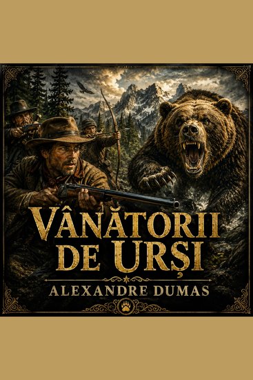 Vânătorii de urși - Alexandre Dumas - cover