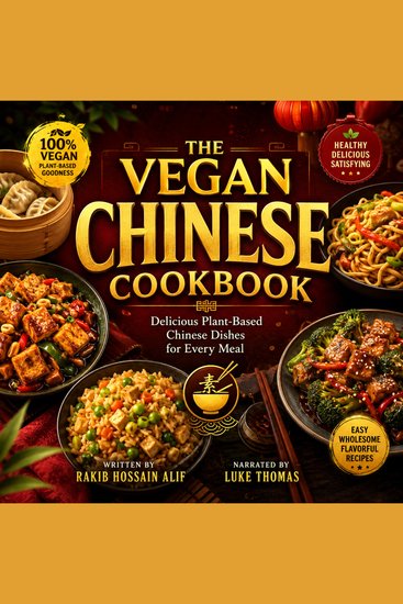 The Vegan Chinese Cookbook - Delicious Plant-Based Chinese Dishes for Every Meal - cover
