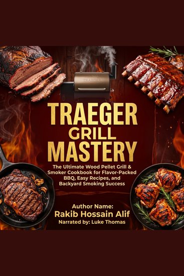 Traeger Grill Mastery - The Ultimate Wood Pellet Grill & Smoker Cookbook for Flavor-Packed BBQ Easy Recipes and Backyard Smoking Success - cover