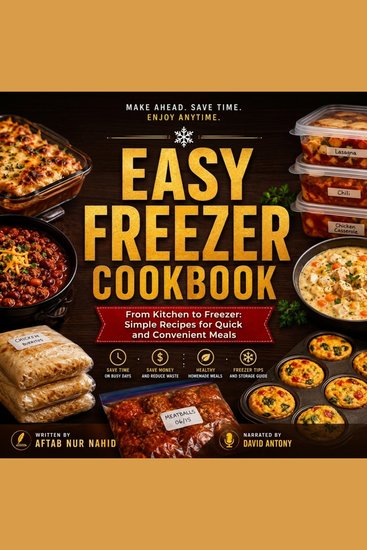 Easy Freezer Cookbook - From Kitchen to Freezer: Simple Recipes for Quick and Convenient Meals - cover