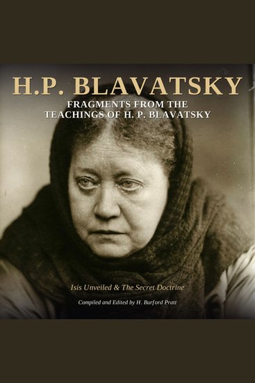 Fragments From the Teachings of HP Blavatsky - cover