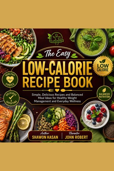 The Easy Low-Calorie Recipe Book - Simple Delicious Recipes and Balanced Meal Ideas for Healthy Weight Management and Everyday Wellness - cover