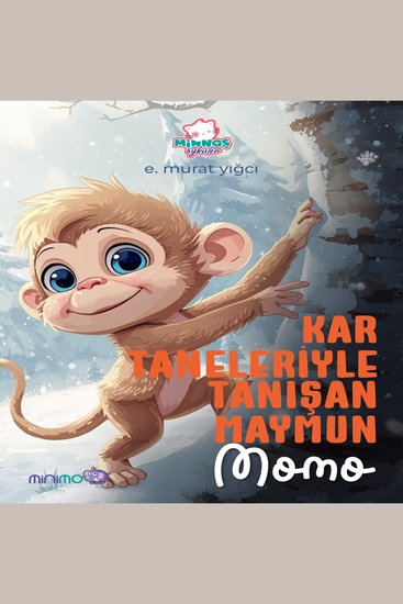 Kar Taneleriyle Tanışan Maymun Momo - cover