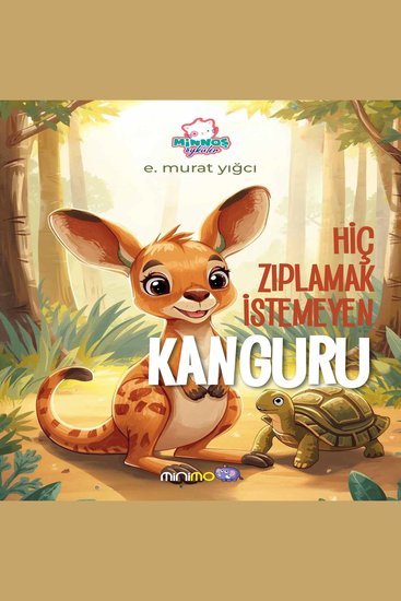 Zıplamak İstemeyen Kanguru - cover