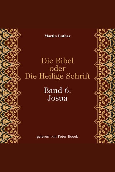 Die Bibel oder Die Heilige Schrift (Band 6: Josua) - cover
