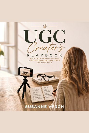 The UGC Creator's Playbook - Build a Paid Content Business—No Followers No Fancy Gear No Guesswork - cover