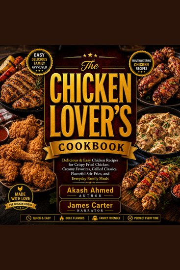 The Chicken Lover’s Cookbook - Delicious & Easy Chicken Recipes for Crispy Fried Chicken Creamy Favorites Grilled Classics Flavorful Stir-Fries and Everyday Family Meals - cover