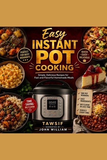 Easy Instant Pot Cooking - Simple Delicious Recipes for Fast and Flavorful Homemade Meals - cover