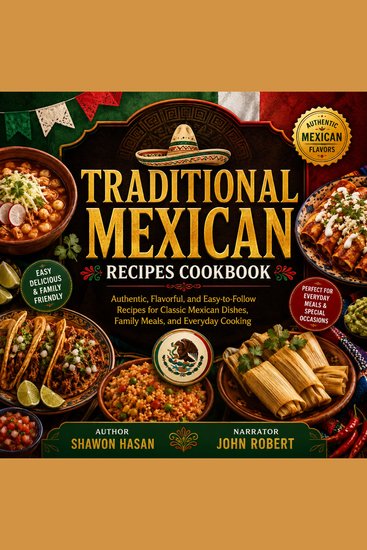 Traditional Mexican Recipes Cookbook - Authentic Flavorful and Easy-to-Follow Recipes for Classic Mexican Dishes Family Meals and Everyday Cooking - cover