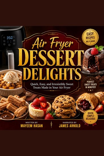 Air Fryer Dessert Delights - Quick Easy and Irresistibly Sweet Treats Made in Your Air Fryer - cover