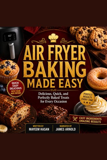 Air Fryer Baking Made Easy - Delicious Quick and Perfectly Baked Treats for Every Occasion - cover