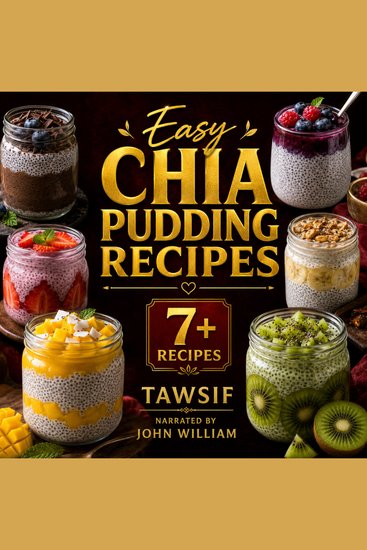 Easy Chia Pudding Recipes - Simple Healthy & Delicious Chia Pudding Recipes for Every Day - cover
