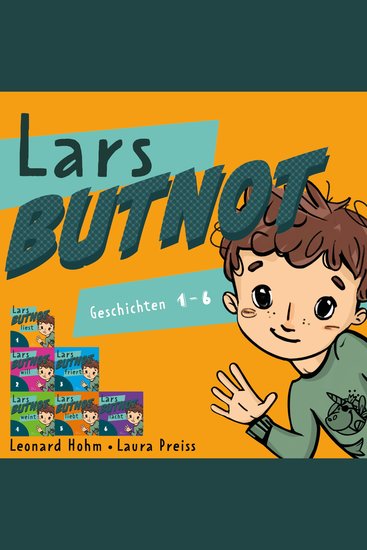 Lars Butnot - 6 Geschichten erzählt für Kinder ab 3 Jahren plus Bonus - cover